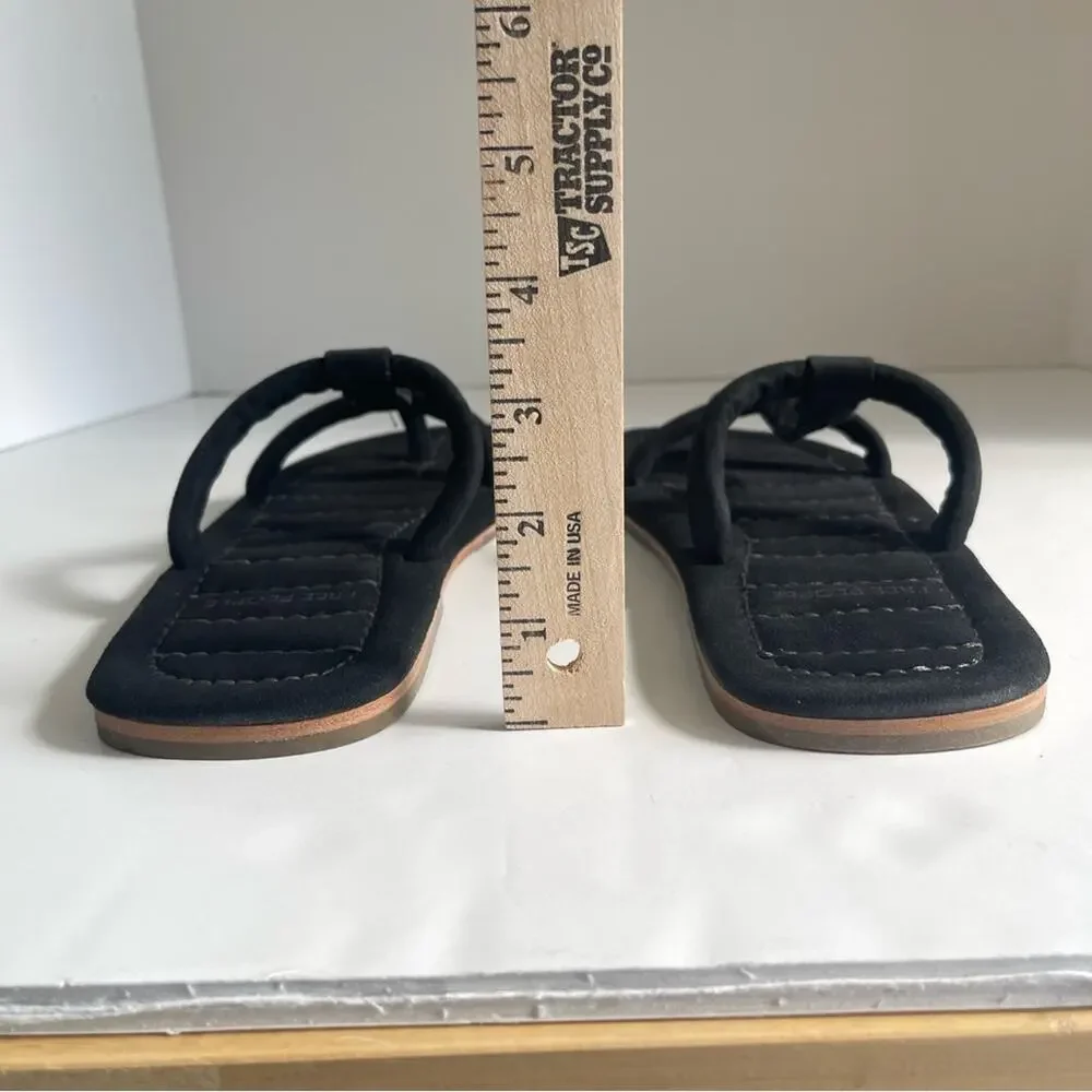 Free People 8.5 Black Strap Hadden Sandal